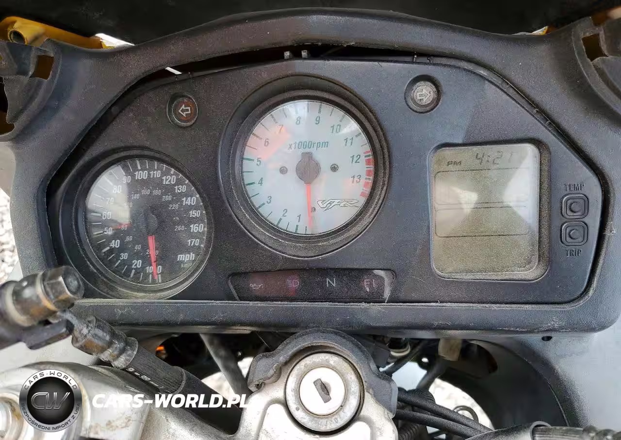 2000 Honda Vfr800 F1 VIN:JH2RC4604YM200016 - 7