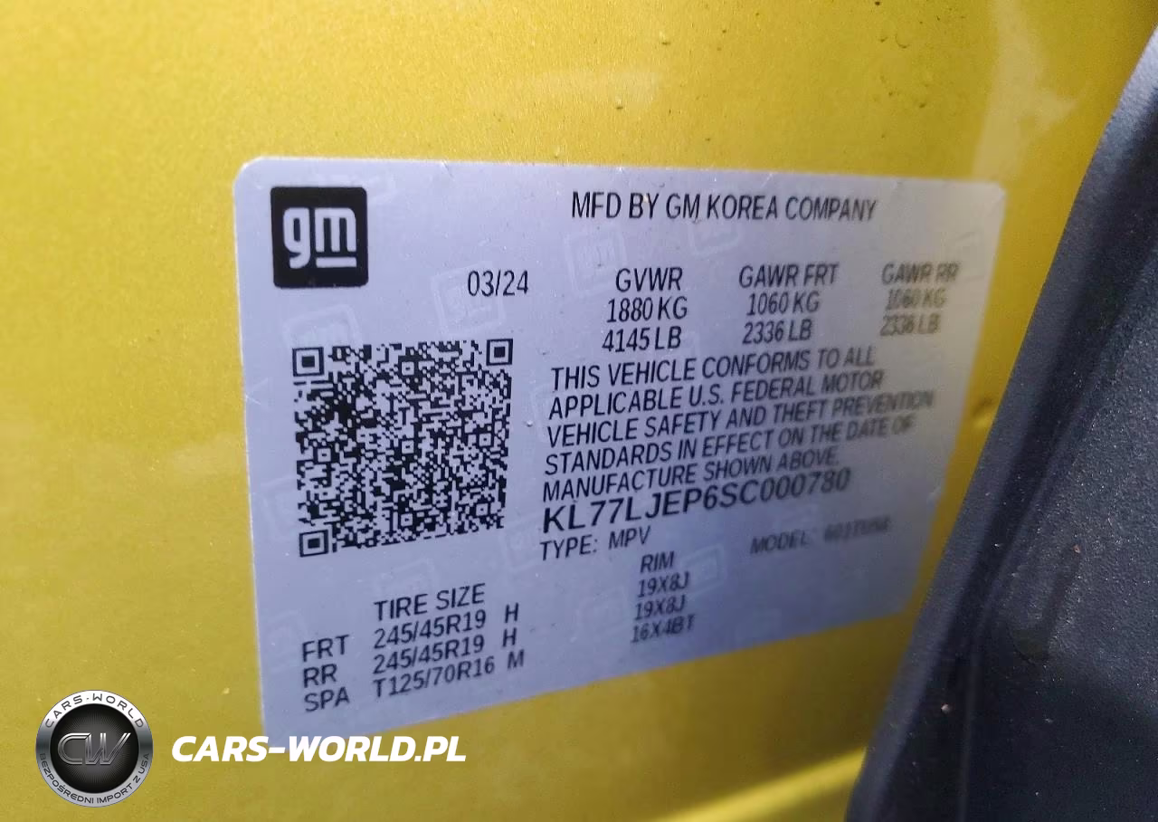 2025 Chevrolet Trax 2Rs VIN:KL77LJEP6SC000780 - 13