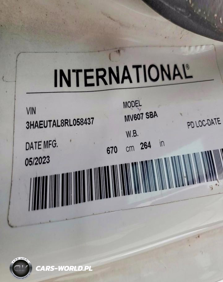 2024 International Mv607 Box Truck VIN:3HAEUTAL8RL058437 - 10