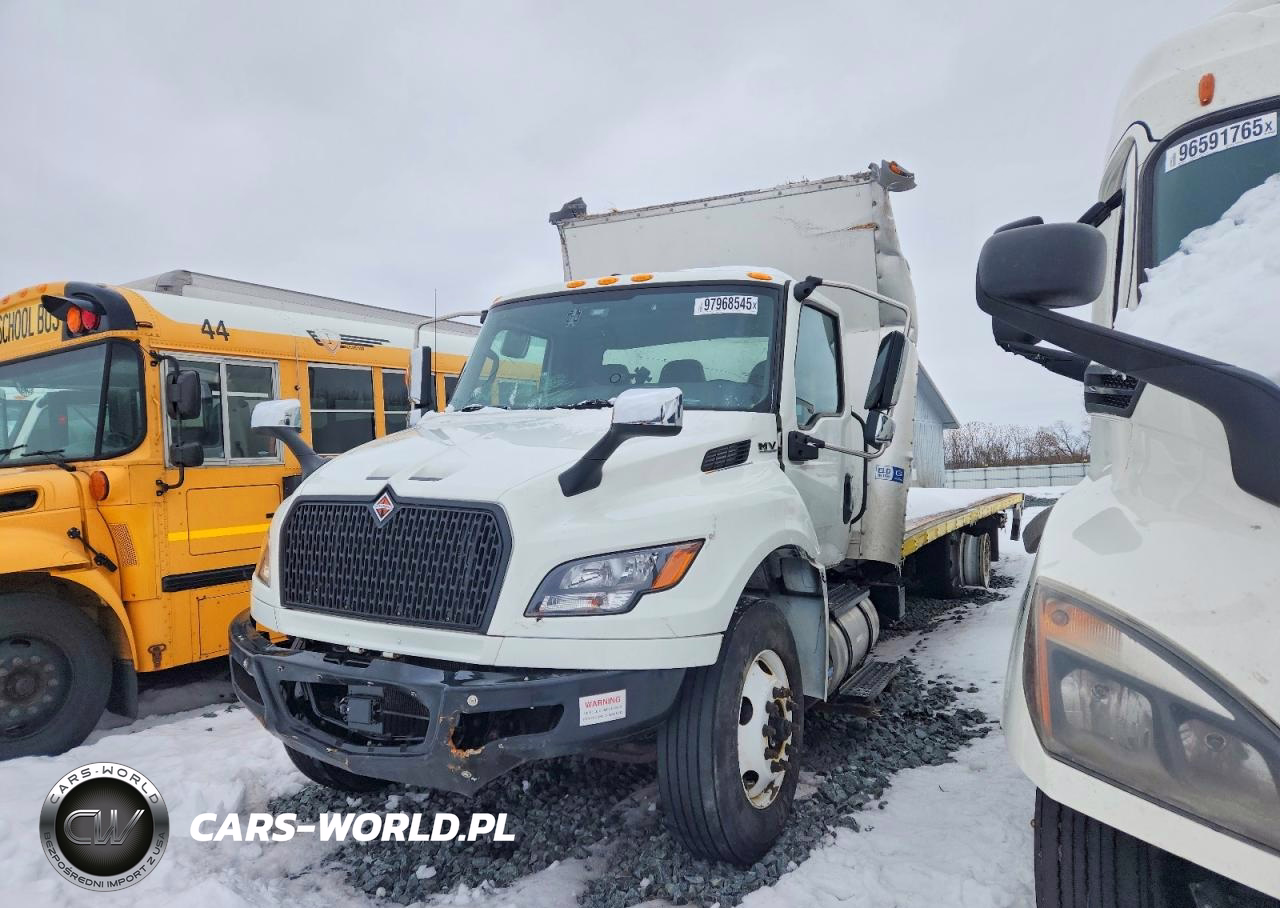 2024 International Mv607 Box Truck VIN:3HAEUTAL8RL058437 - 2