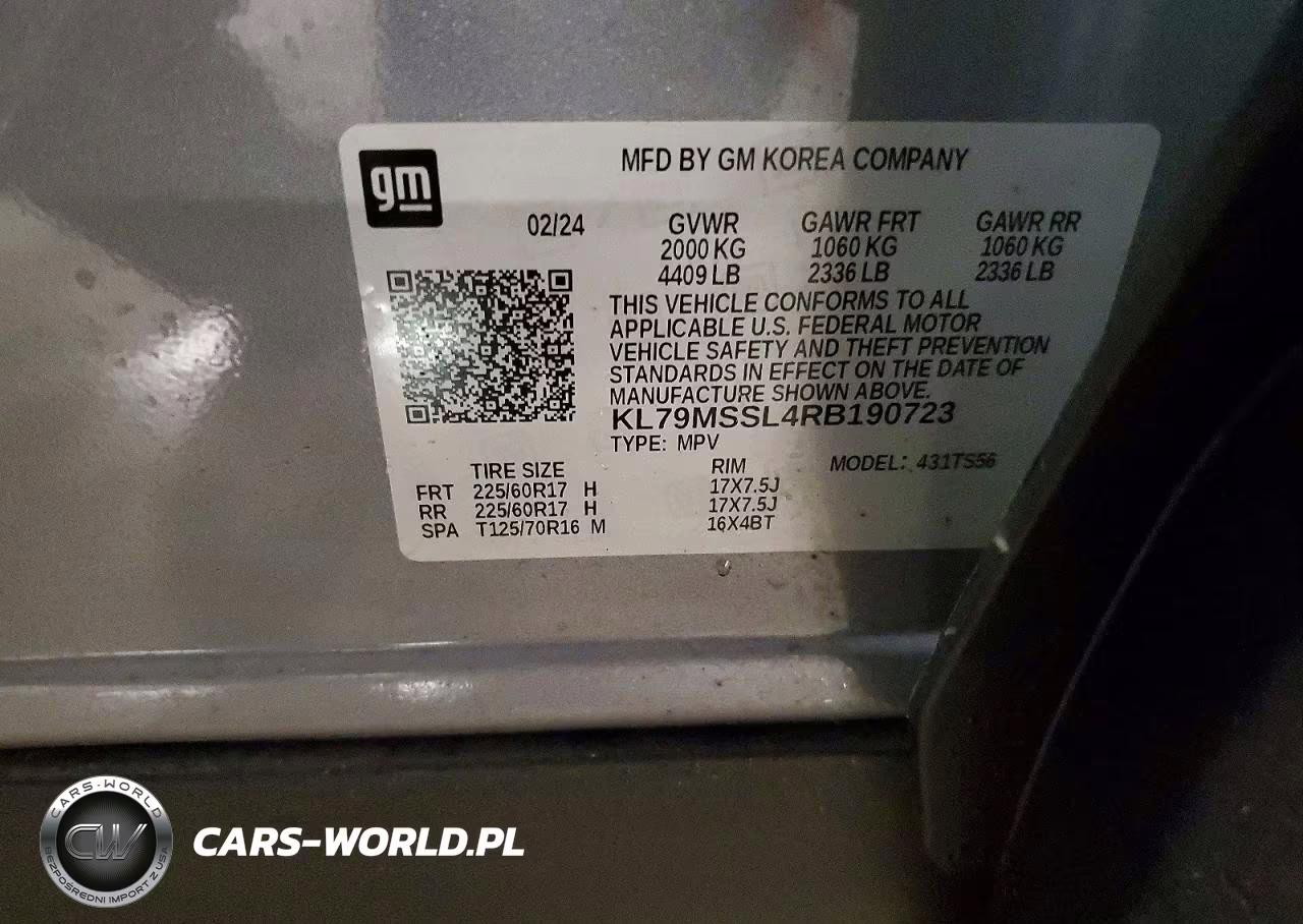 2024 Chevrolet Trailblazer Activ VIN:KL79MSSL4RB190723 - 13