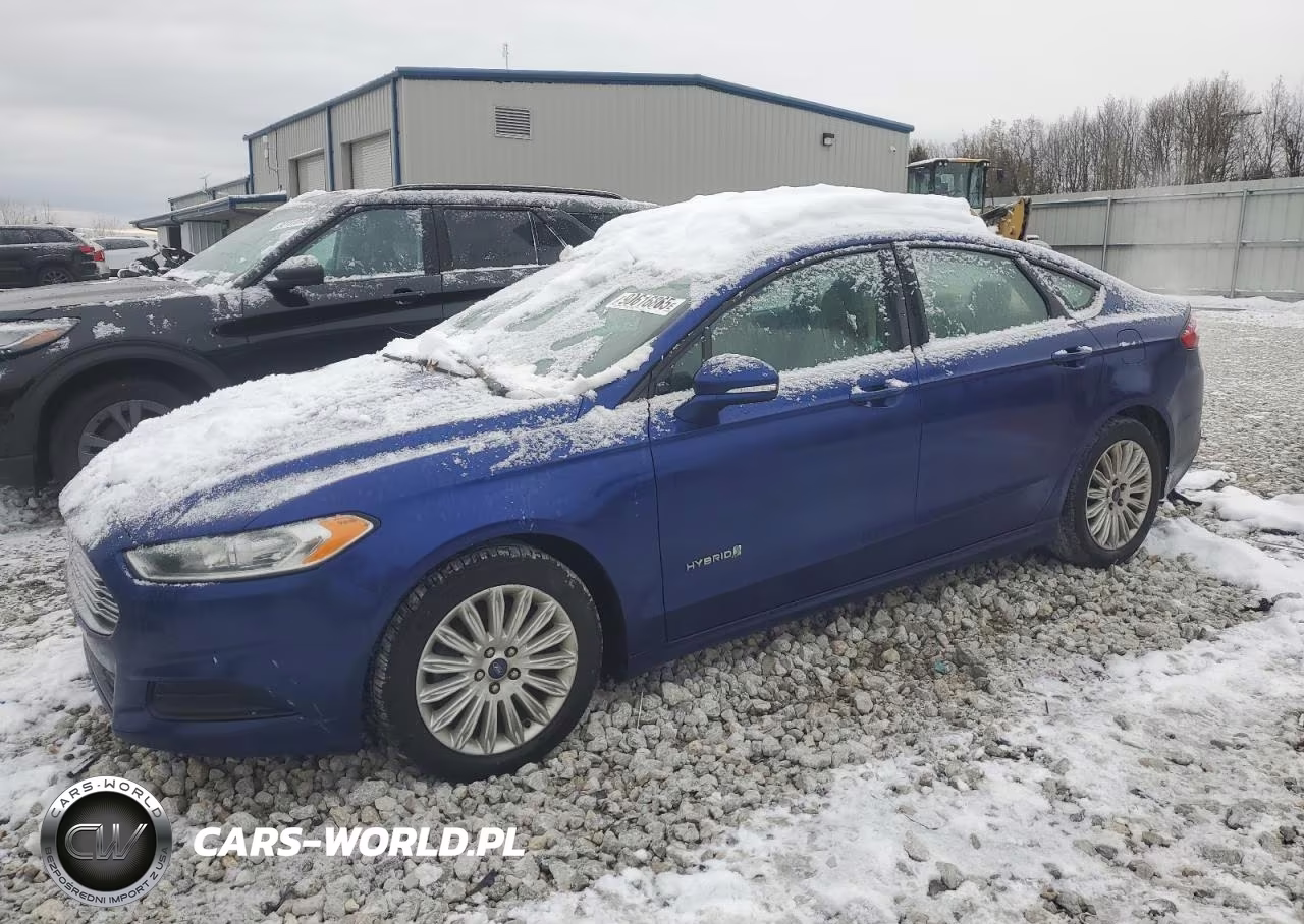 2014 Ford Fusion Se Hybrid VIN:3FA6P0LU0ER381382 - 1