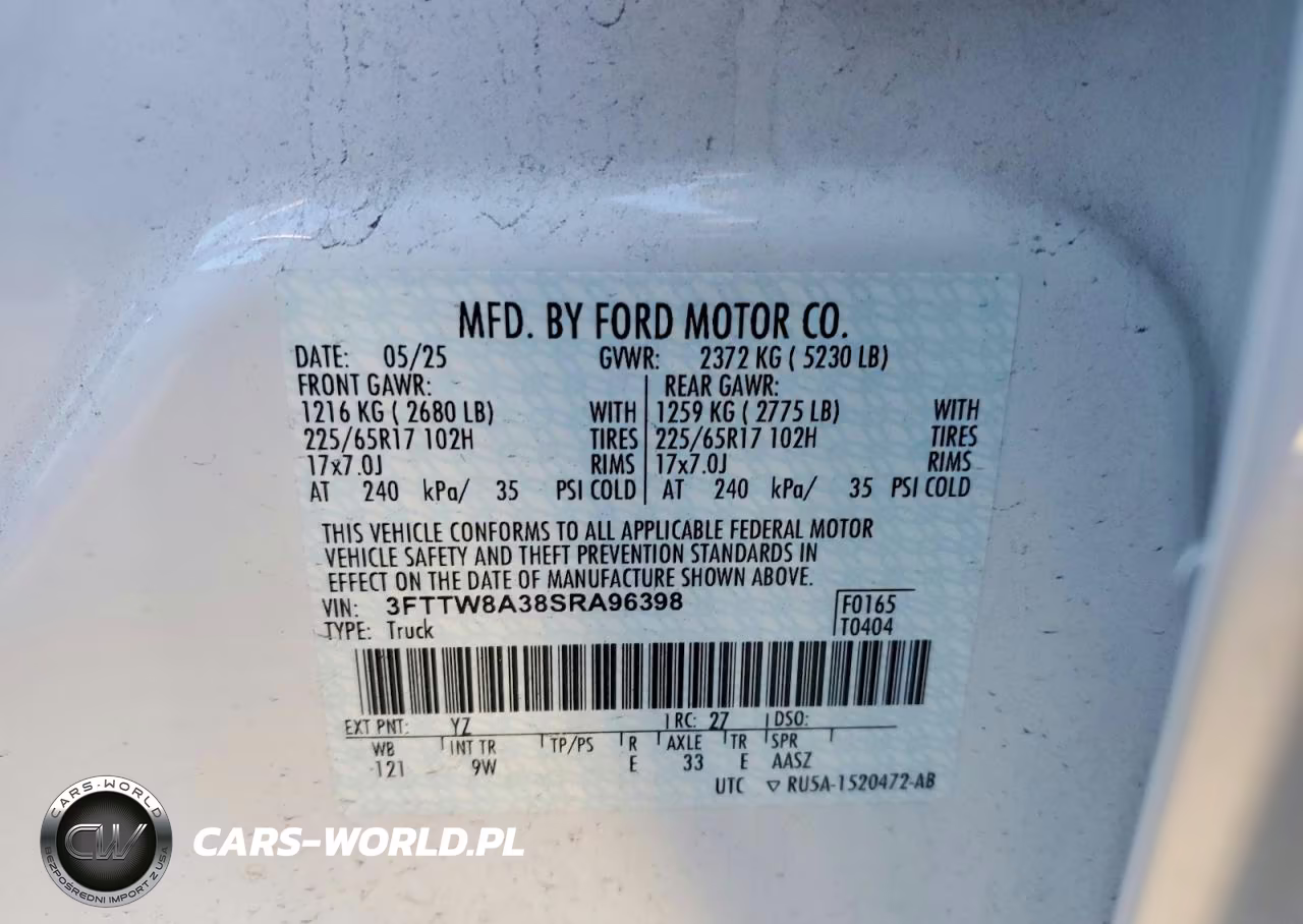 2025 Ford Maverick Xl VIN:3FTTW8A38SRA96398 - 13
