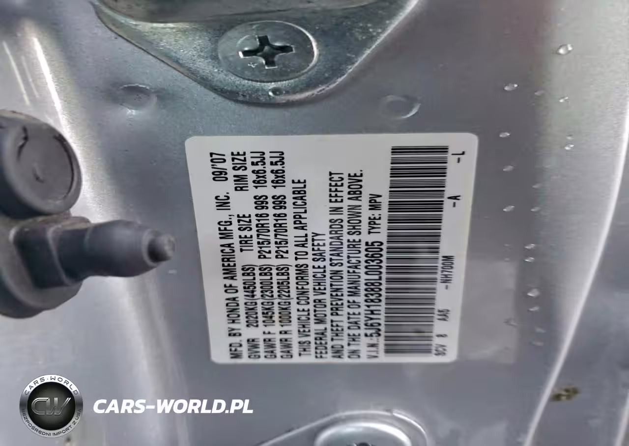 2008 Honda Element Lx VIN:5J6YH18388L003605 - 12