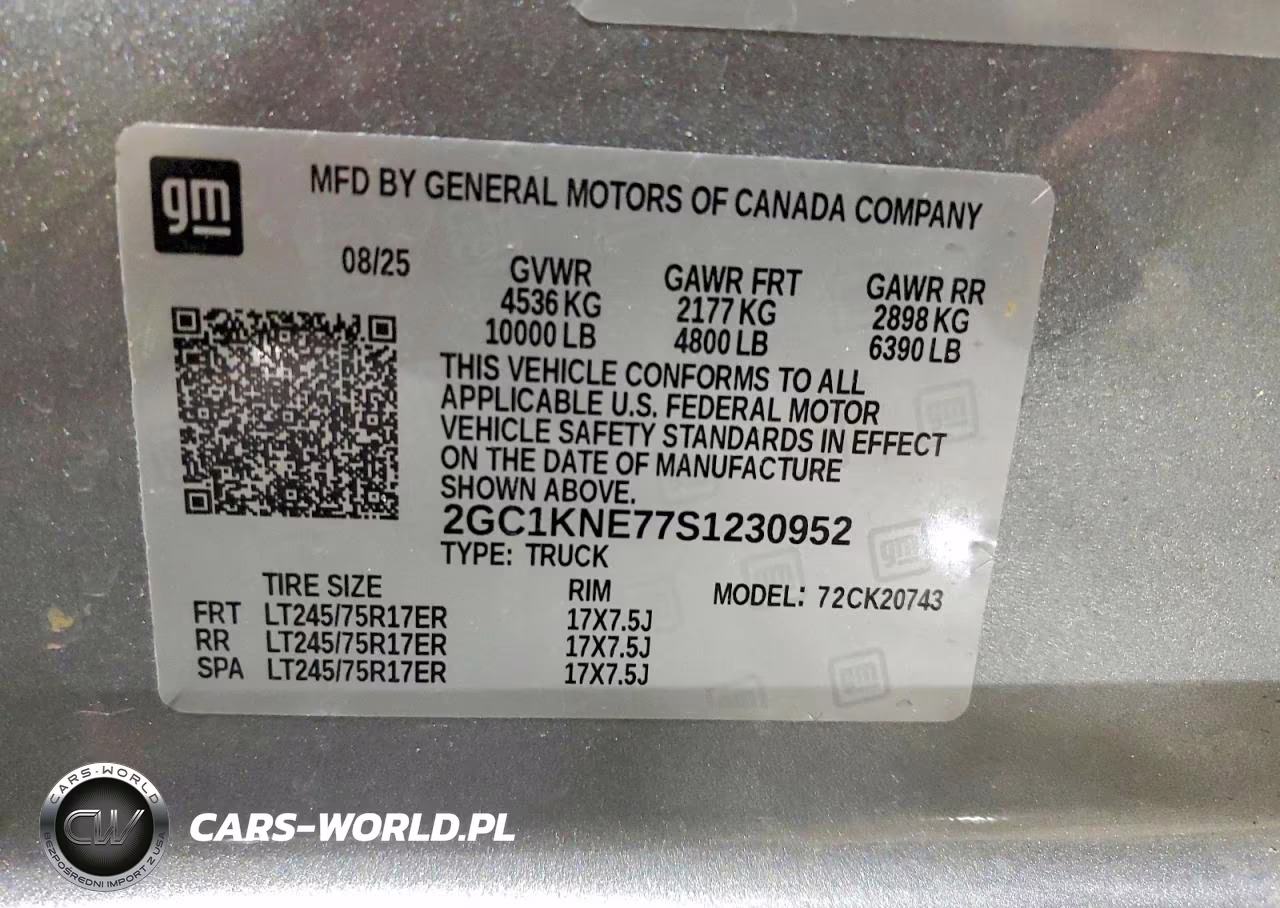 2025 Chevrolet Silverado K2500 Heavy Duty Lt VIN:2GC1KNE77S1230952 - 13