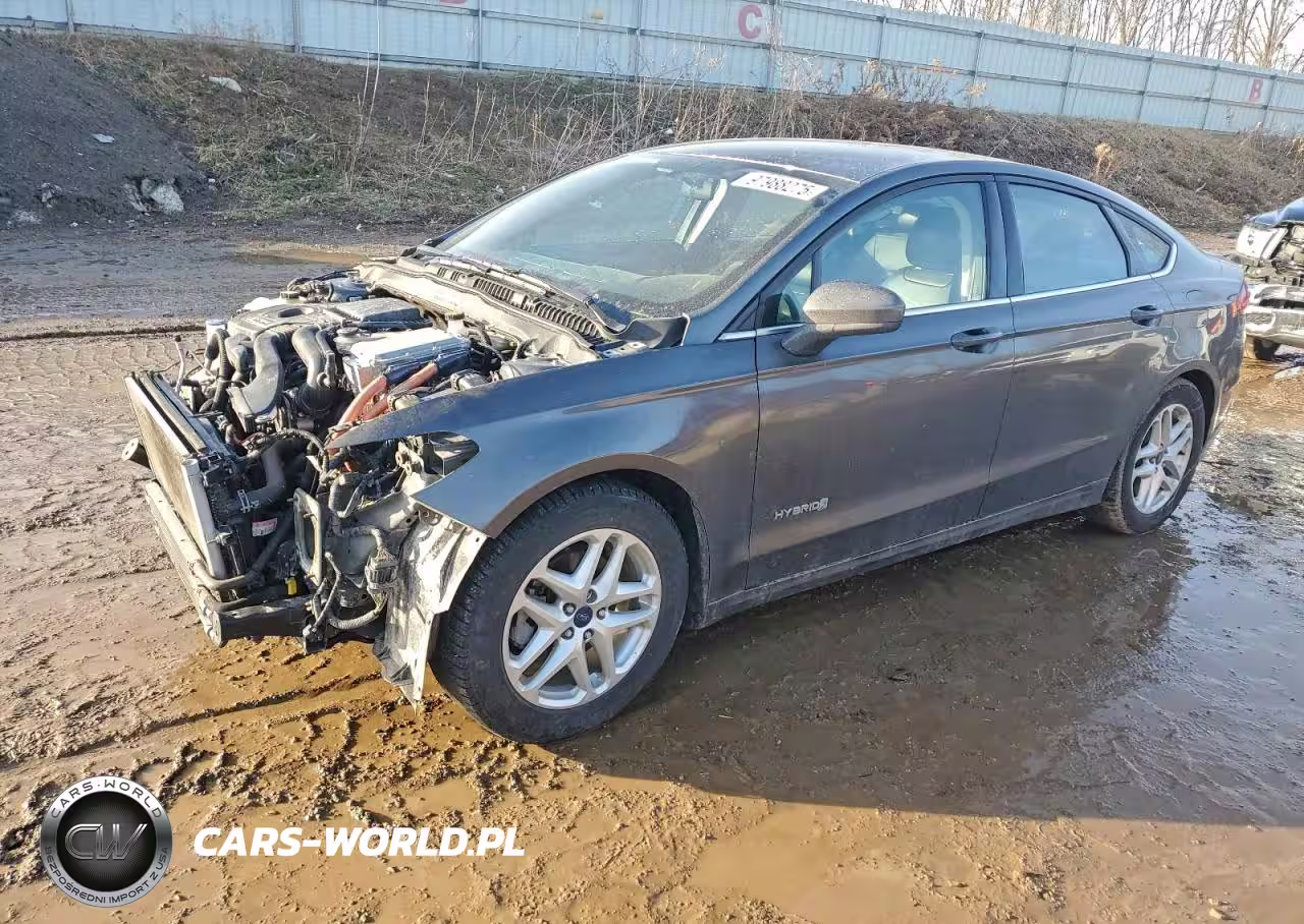 2018 Ford Fusion Se Hybrid