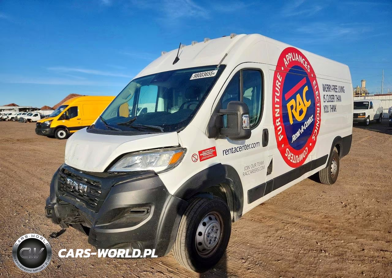 2023 Ram Promaster Utility - Service Van VIN:3C6MRVJG2PE512884 - 2