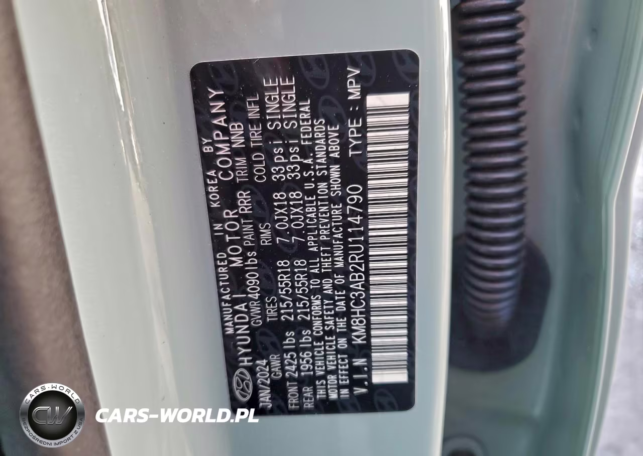 2024 Hyundai Kona Sel VIN:KM8HC3AB2RU114790 - 14