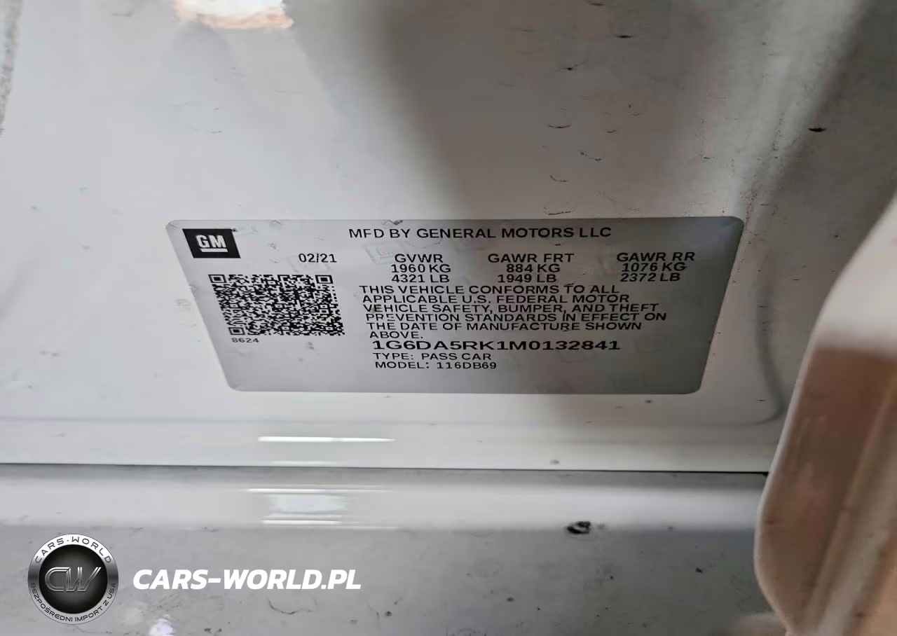 CADILLAC CT4 LUXURY VIN:1G6DA5RK1M0132841 - 12