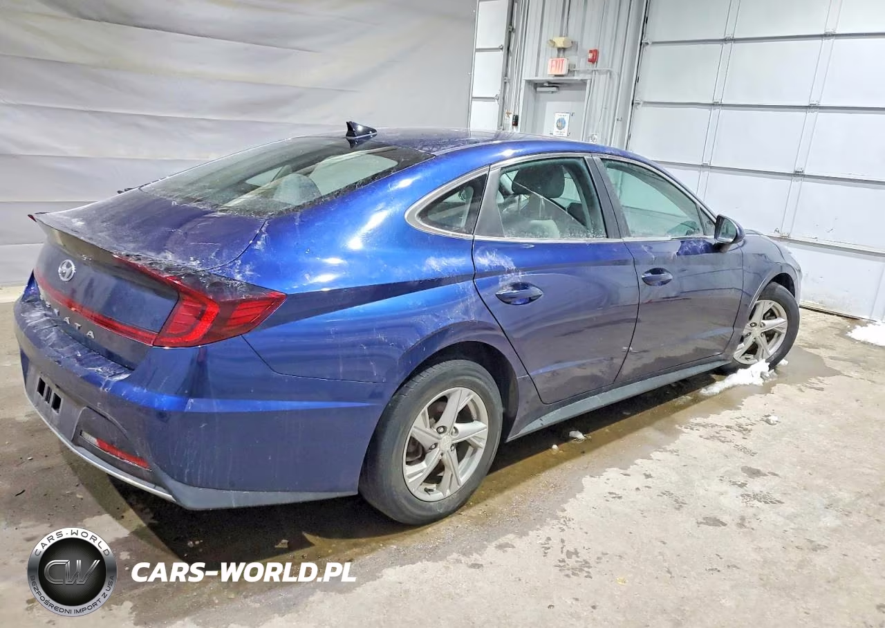 2021 Hyundai Sonata Se VIN:5NPEG4JAXMH073921 - 3