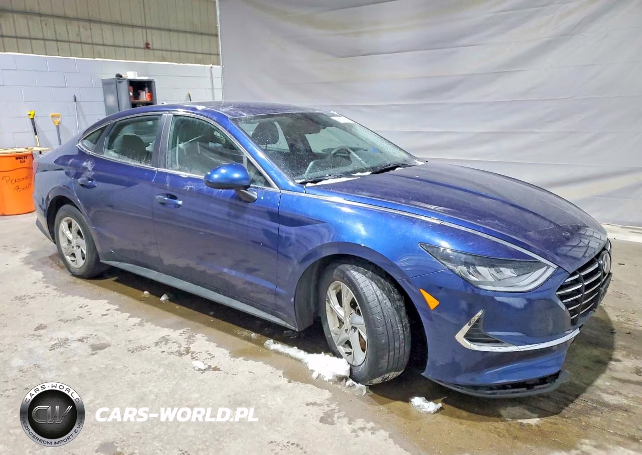 2021 Hyundai Sonata Se VIN:5NPEG4JAXMH073921 - 4