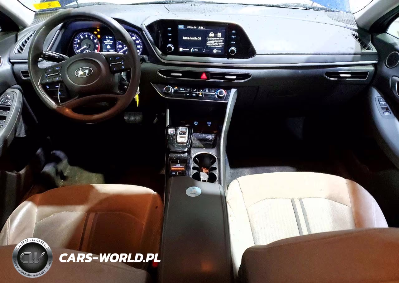 2021 Hyundai Sonata Se VIN:5NPEG4JAXMH073921 - 8