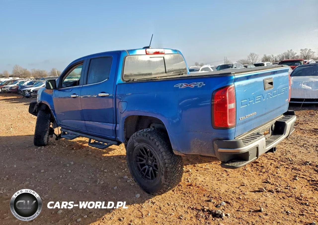 2021 Chevrolet Colorado Lt VIN:1GCGTCEN0M1297525 - 2