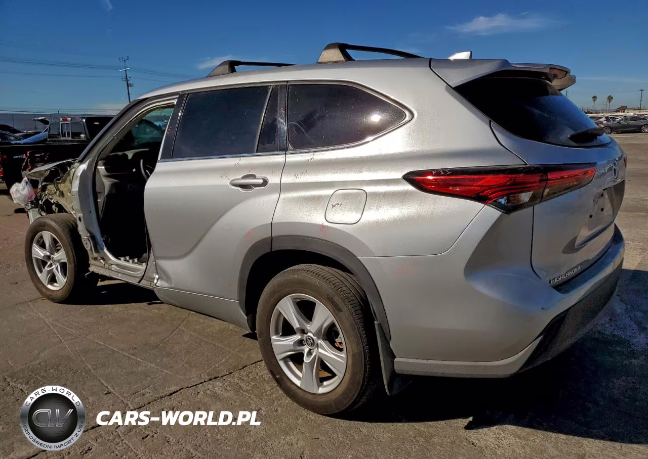 2021 Toyota Highlander L VIN:5TDCZRAH2MS534180 - 2