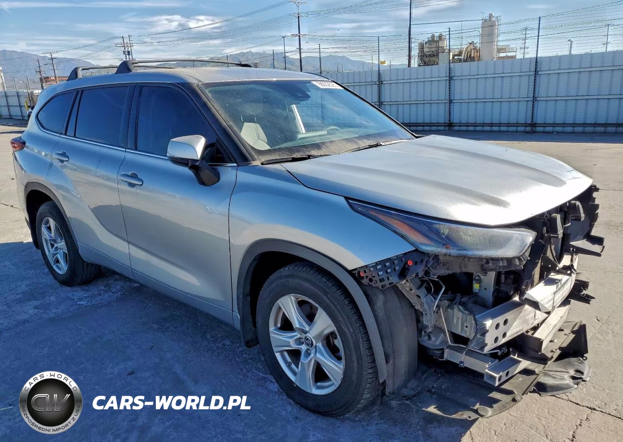 2021 Toyota Highlander L VIN:5TDCZRAH2MS534180 - 4