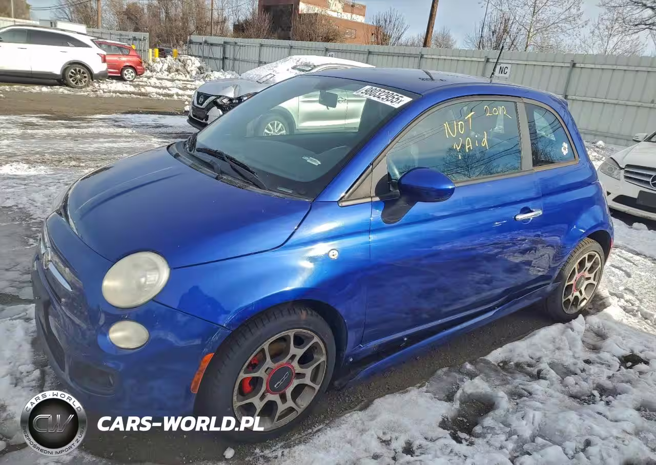 2012 Fiat 500 Sport