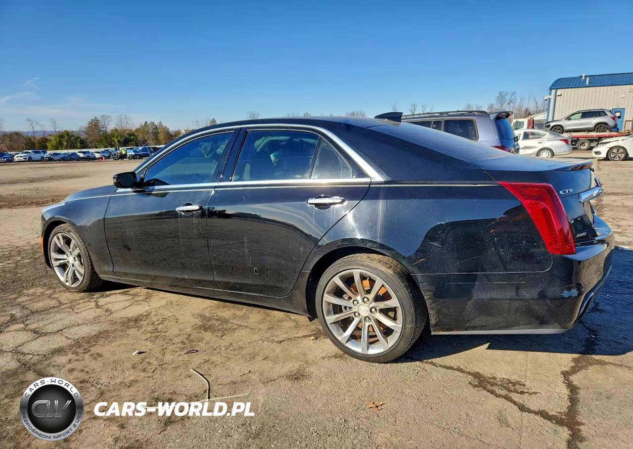 2017 Cadillac Cts Luxury VIN:1G6AX5SX2H0193824 - 2