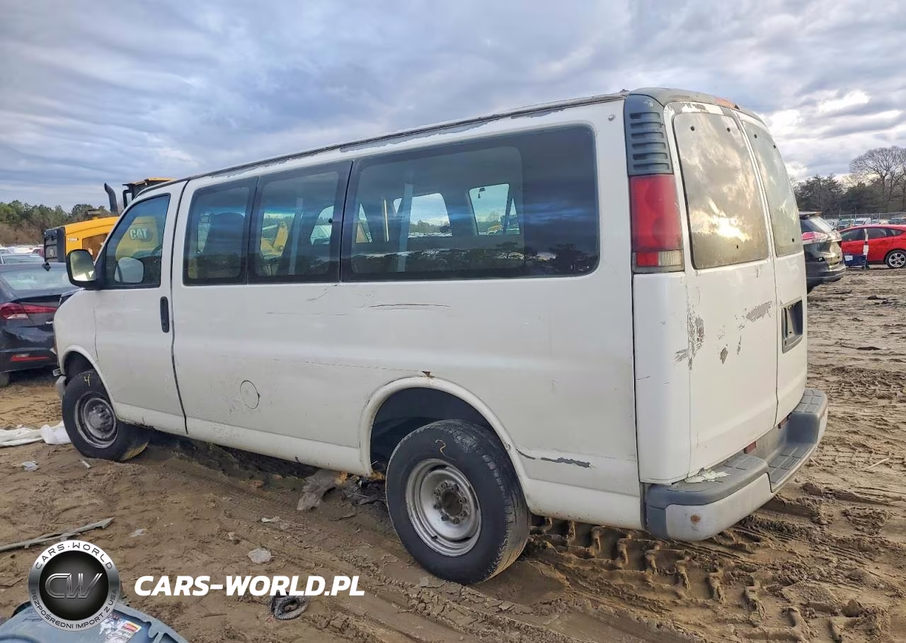 2002 Chevrolet Express VIN:1GAGG25R121154087 - 2