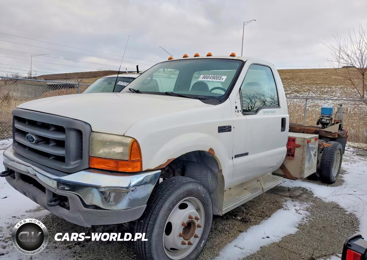 2001 Ford F450 Super Duty Truck Cab And Chassis