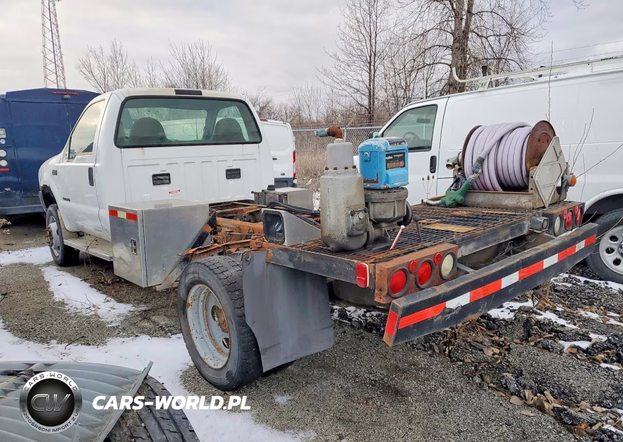 2001 Ford F450 Super Duty Truck Cab And Chassis VIN:1FDXF46F51EA21474 - 2