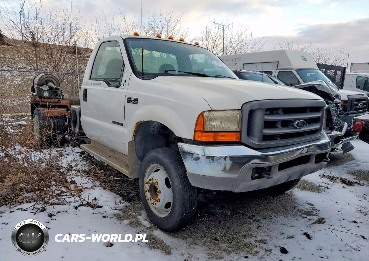 2001 Ford F450 Super Duty Truck Cab And Chassis VIN:1FDXF46F51EA21474 - 4