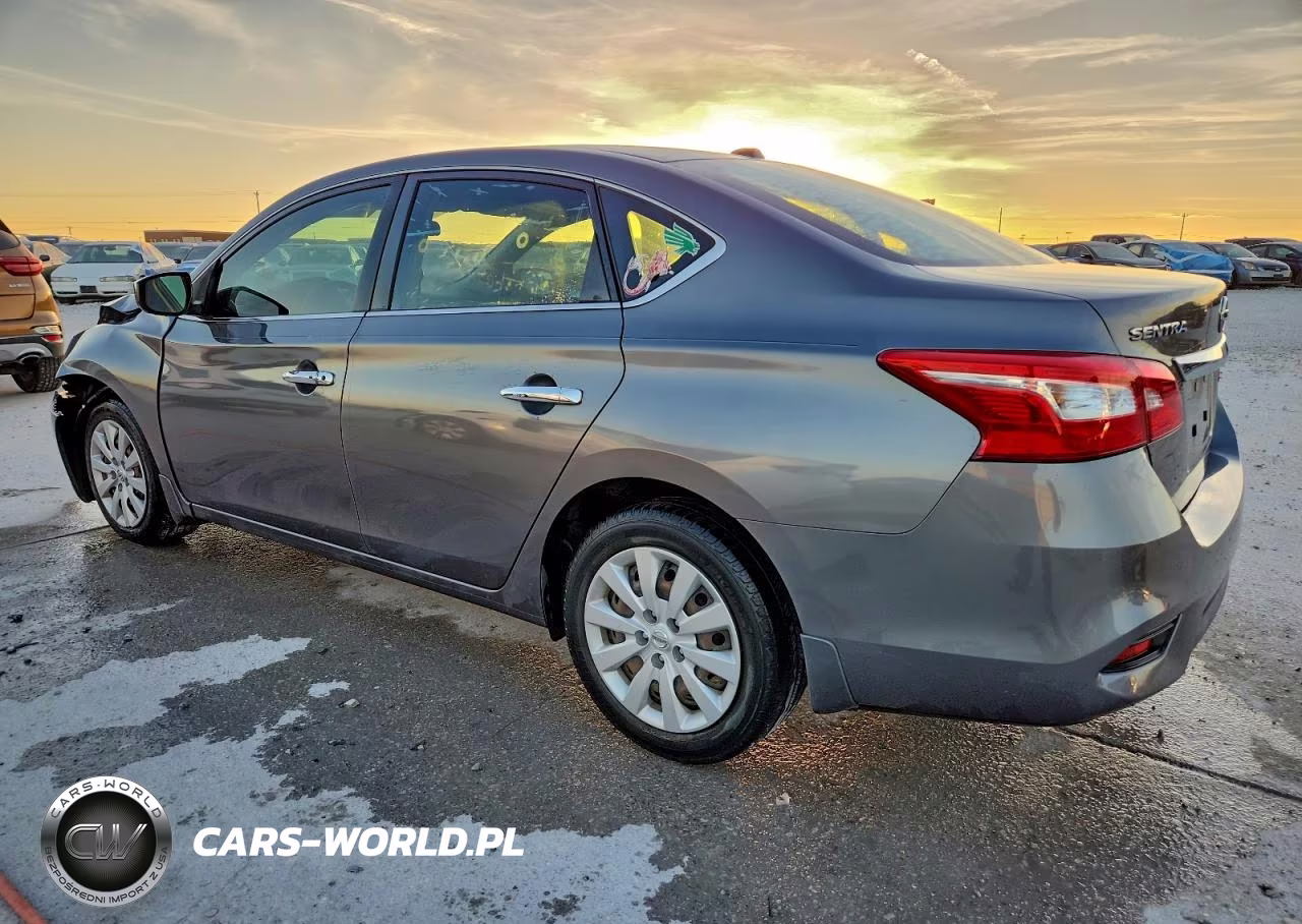 2017 Niss Sentra Sv VIN:3N1AB7AP6HY382381 - 2