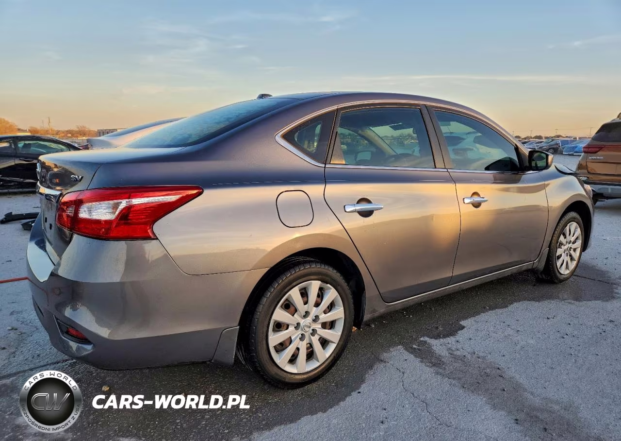 2017 Niss Sentra Sv VIN:3N1AB7AP6HY382381 - 3