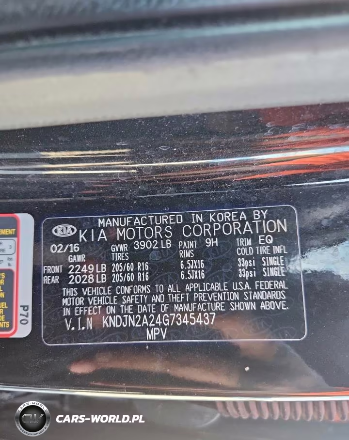 2016 Kia Soul Base VIN:KNDJN2A24G7345437 - 12