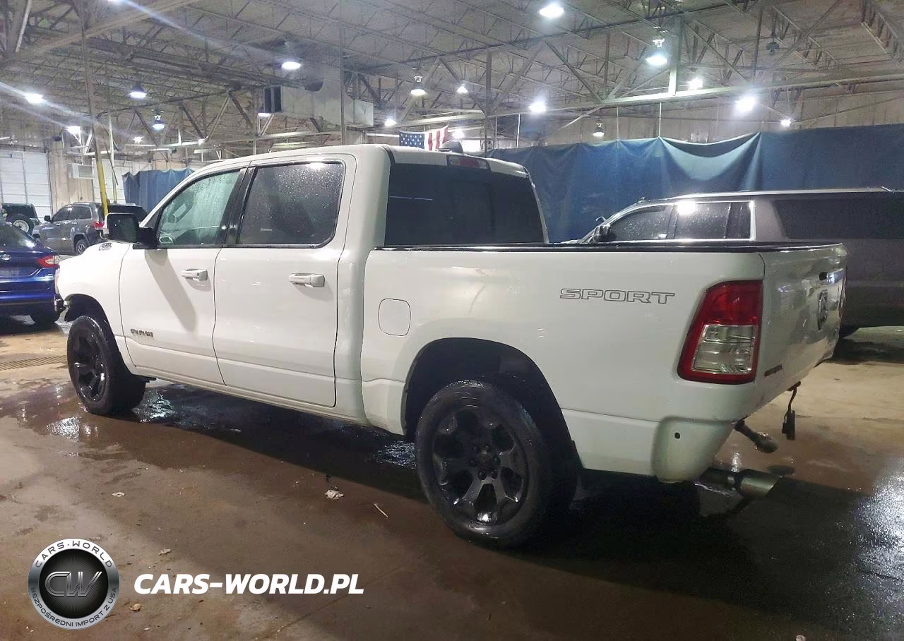 2021 Ram 1500 Big Horn-Lone Star VIN:1C6SRFFT2MN803184 - 2