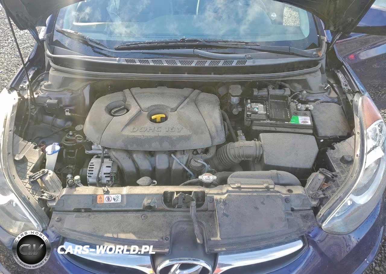 2013 Hyundai Elantra Gls VIN:5NPDH4AE0DH294570 - 11