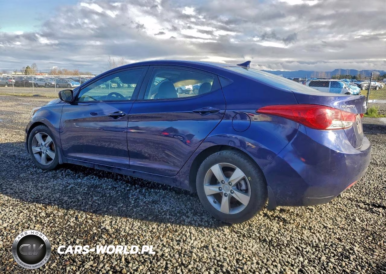2013 Hyundai Elantra Gls VIN:5NPDH4AE0DH294570 - 2