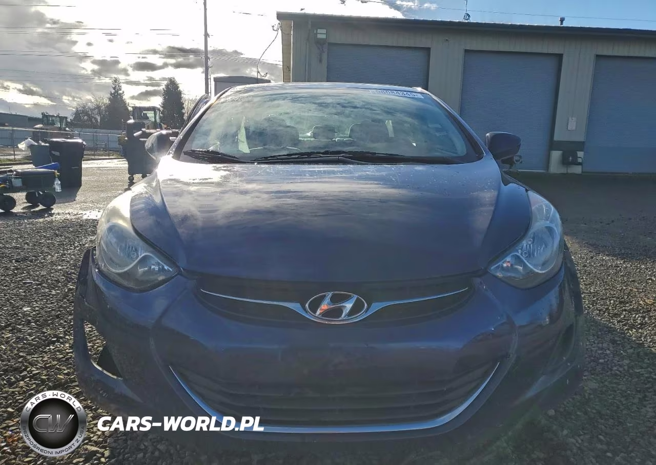 2013 Hyundai Elantra Gls VIN:5NPDH4AE0DH294570 - 5