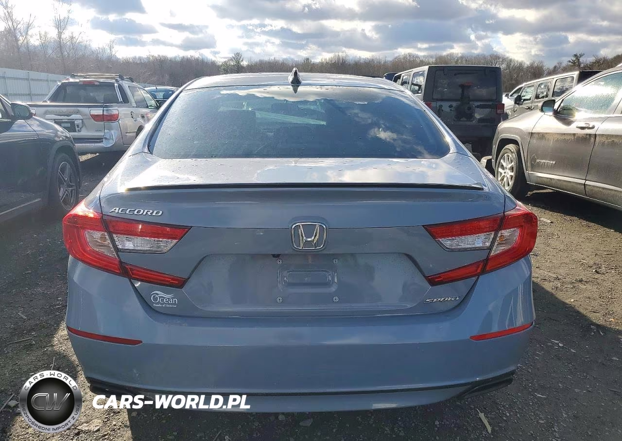 2022 Honda Accord Sport VIN:1HGCV1F34NA108968 - 6