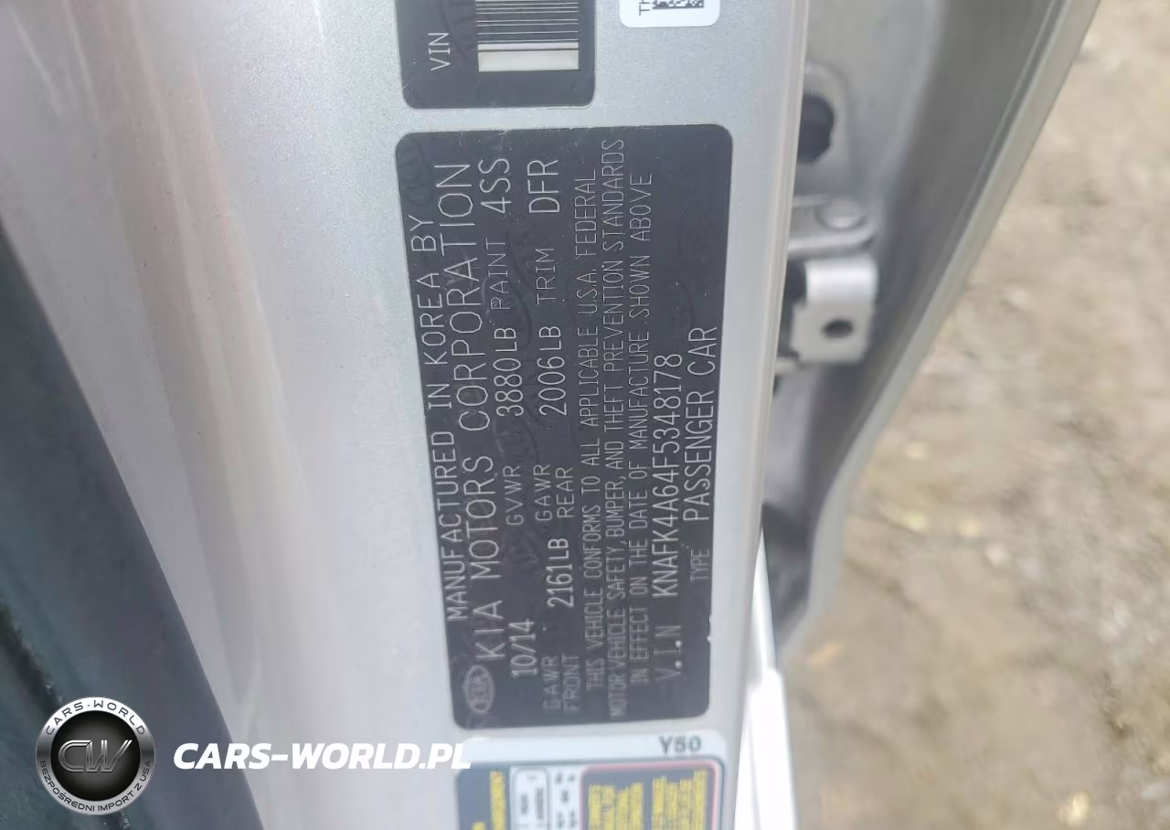2015 Kia Forte Lx VIN:KNAFK4A64F5348178 - 12