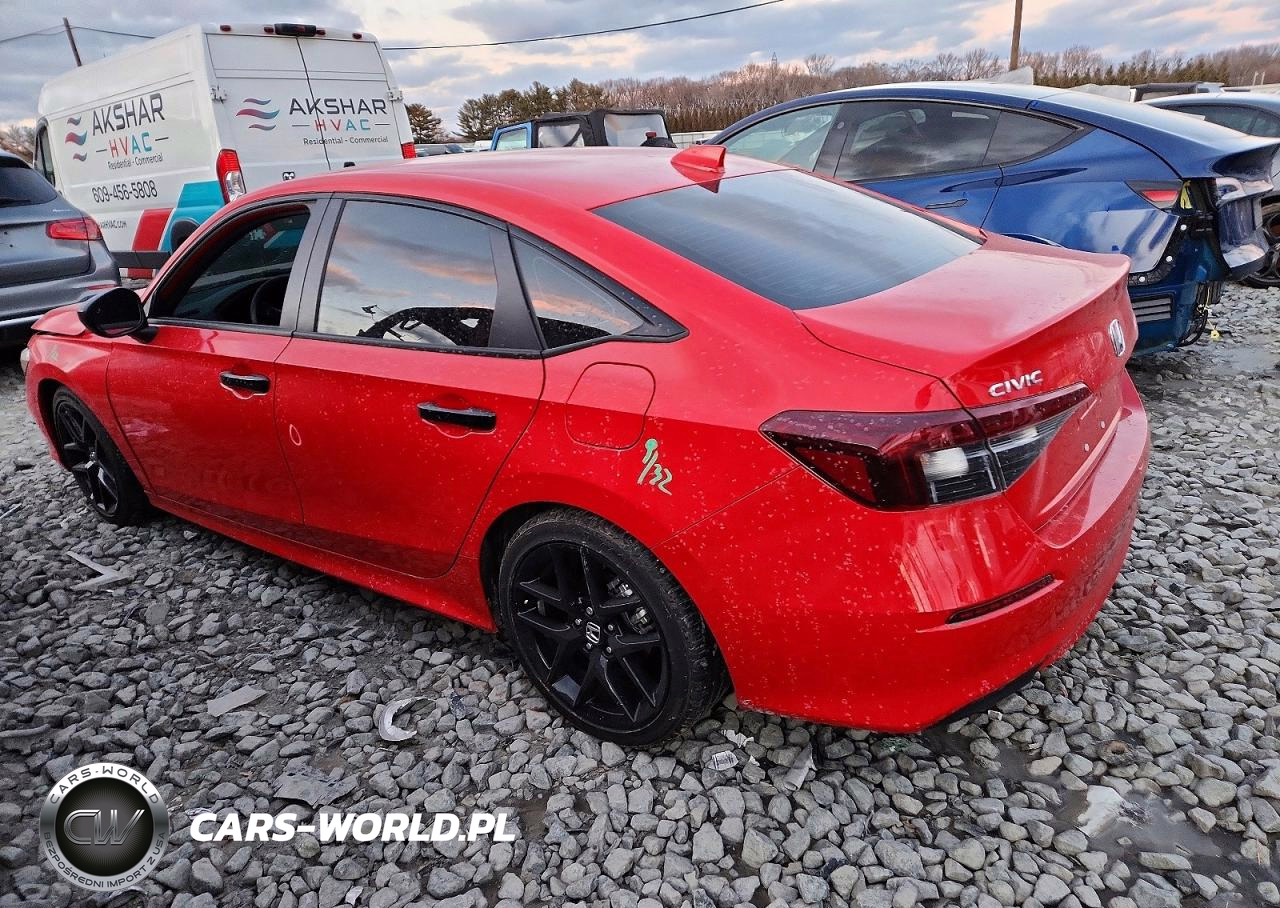2025 Honda Civic Sport VIN:2HGFE2F53SH596893 - 2