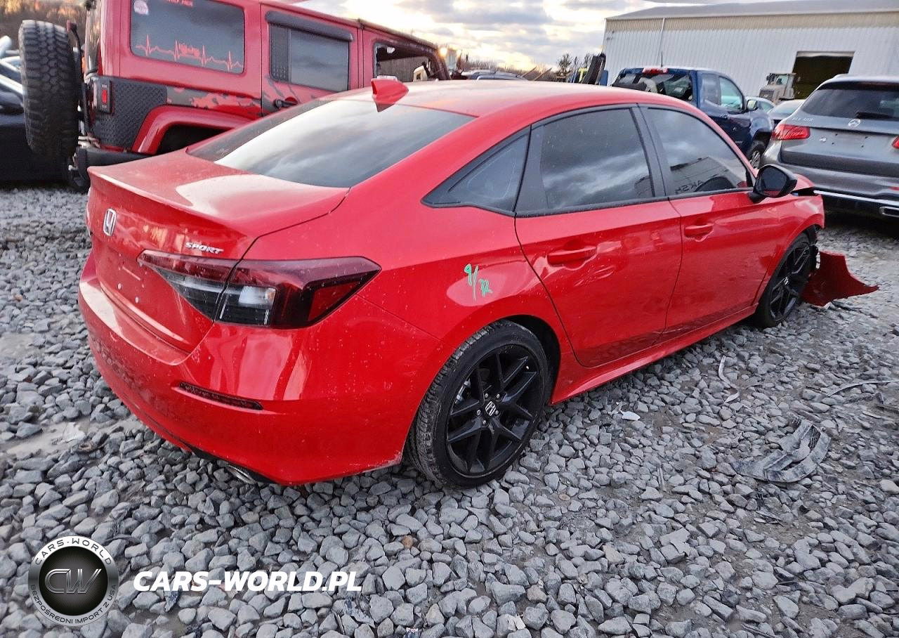 2025 Honda Civic Sport VIN:2HGFE2F53SH596893 - 3