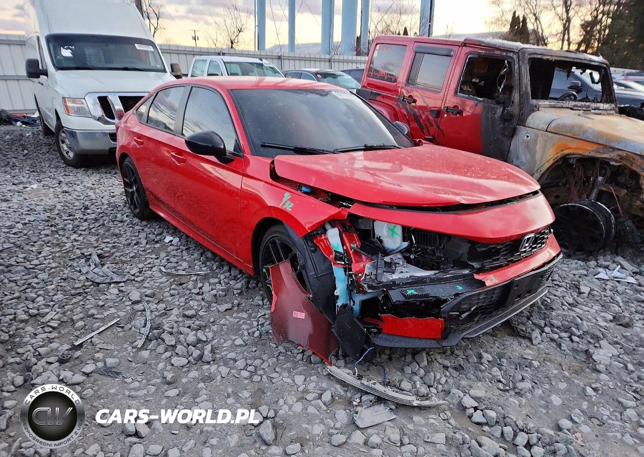 2025 Honda Civic Sport VIN:2HGFE2F53SH596893 - 4