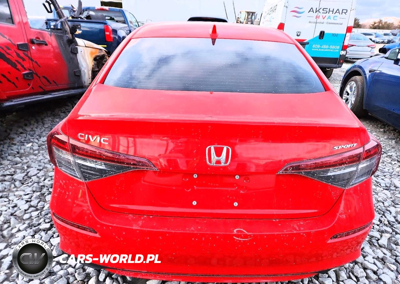 2025 Honda Civic Sport VIN:2HGFE2F53SH596893 - 6