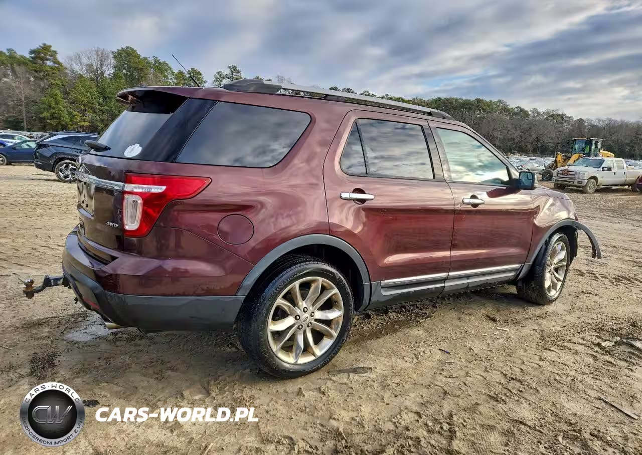 2012 Ford Explorer Xlt VIN:1FMHK8D8XCGA90065 - 3