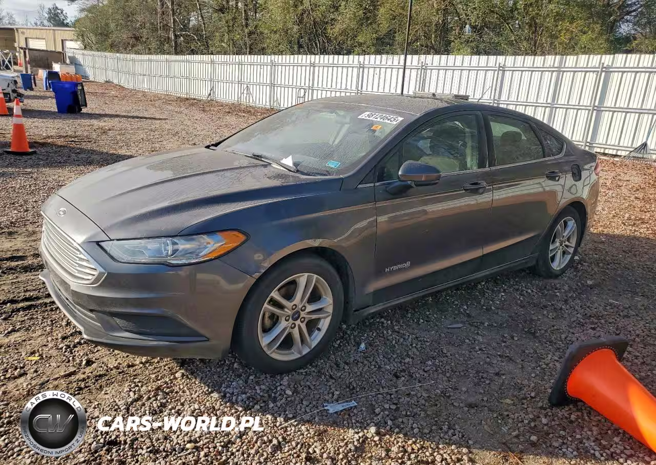 2018 Ford Fusion Se Hybrid