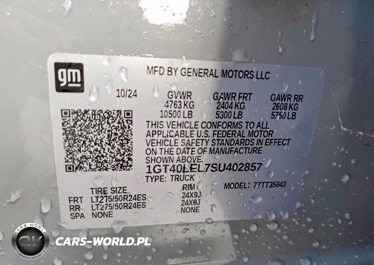2025 GMC Sierra Denali VIN:1GT40LEL7SU402857 - 13