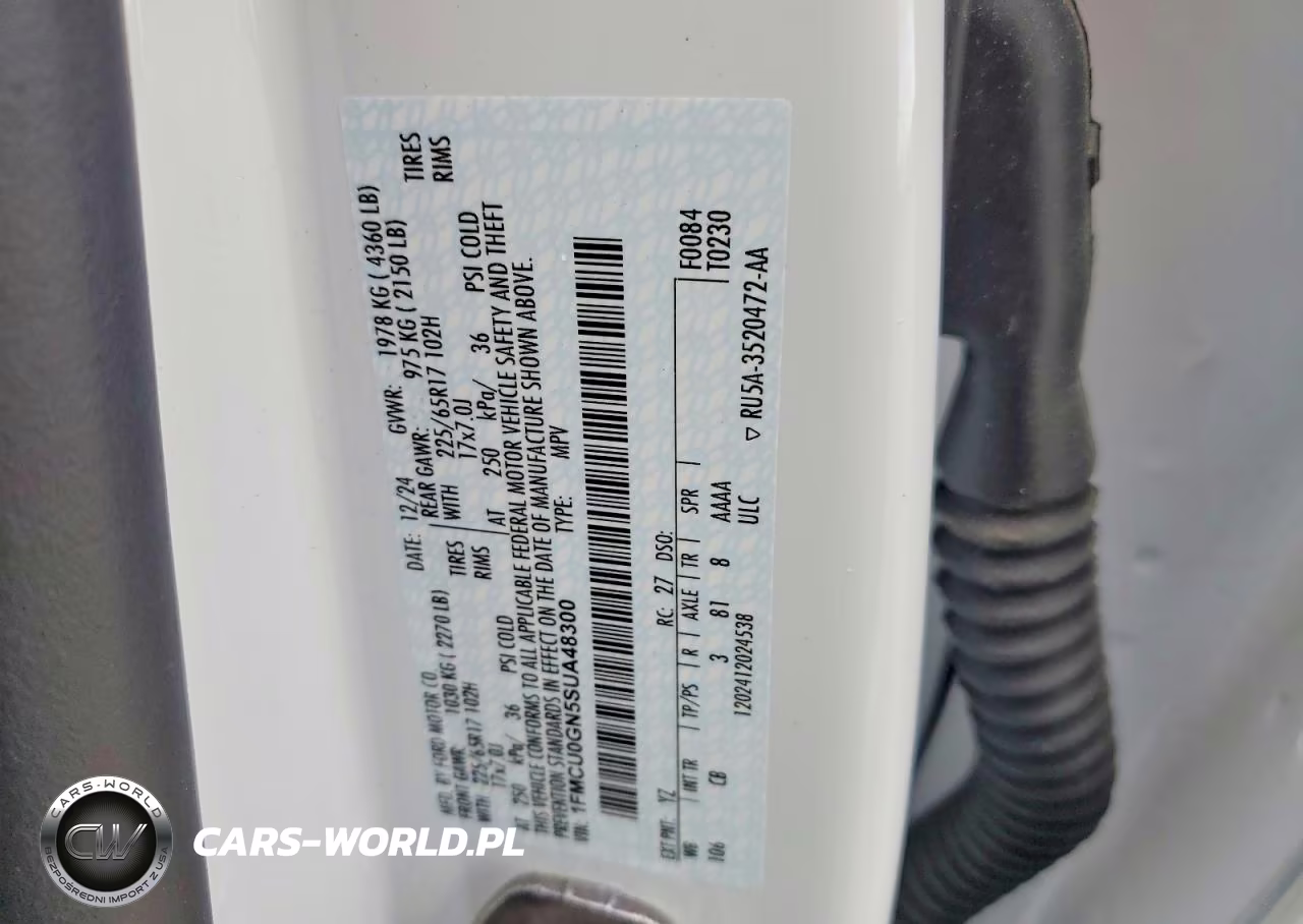 2025 Ford Escape Active VIN:1FMCU0GN5SUA48300 - 13