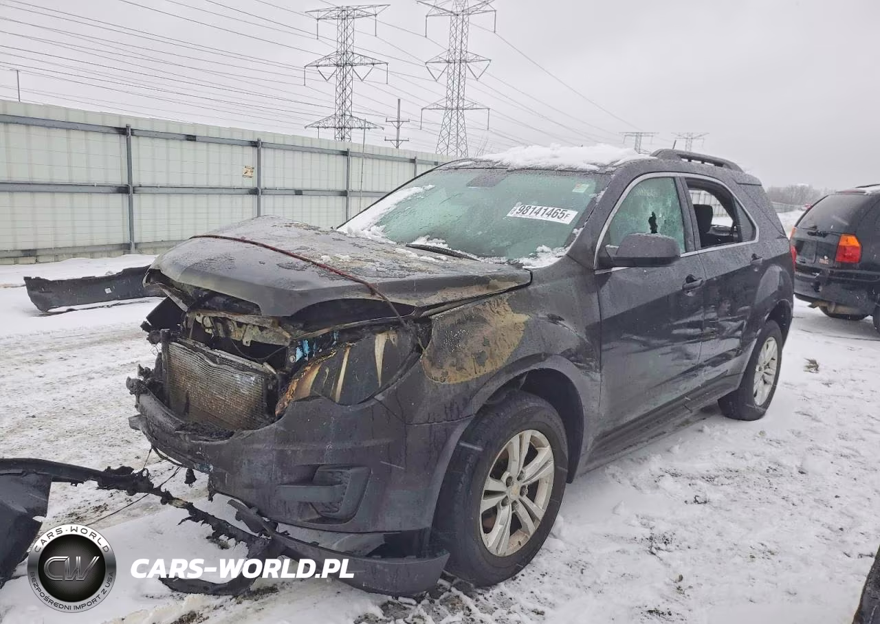2013 Chevrolet Equinox Lt VIN:2GNALDEK3D6176445 - 1