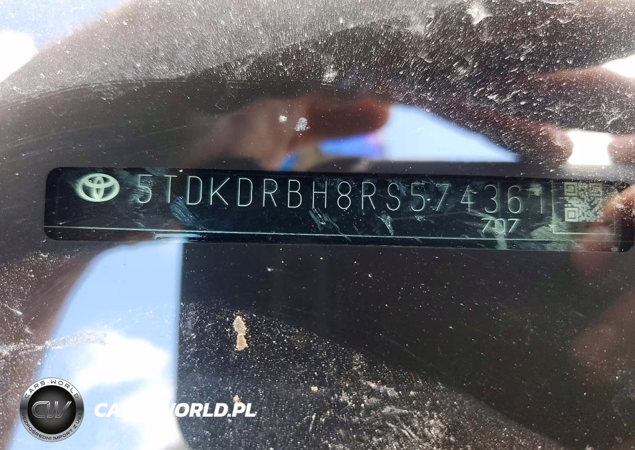 2024 Toyota Highlander Le VIN:5TDKDRBH8RS574361 - 13