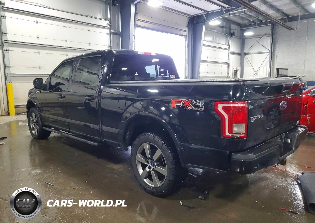 2016 Ford F150 Supercrew VIN:1FTFW1EF7GFA90993 - 2