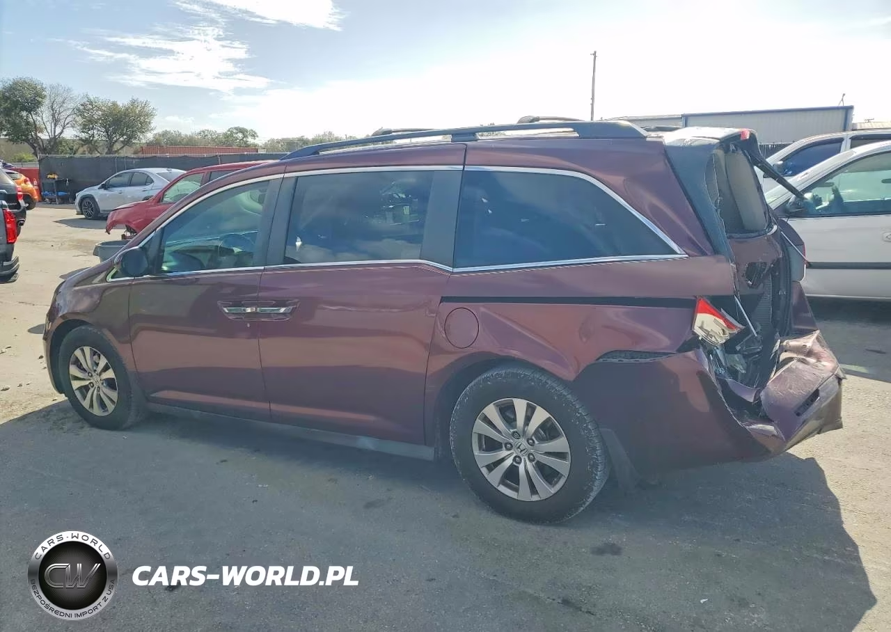 2016 Honda Odyssey Exl VIN:5FNRL5H64GB075476 - 2