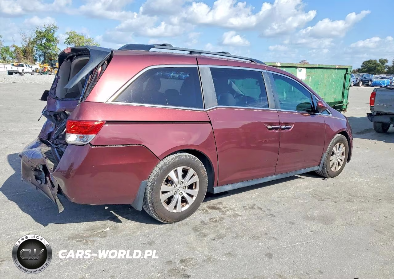 2016 Honda Odyssey Exl VIN:5FNRL5H64GB075476 - 3
