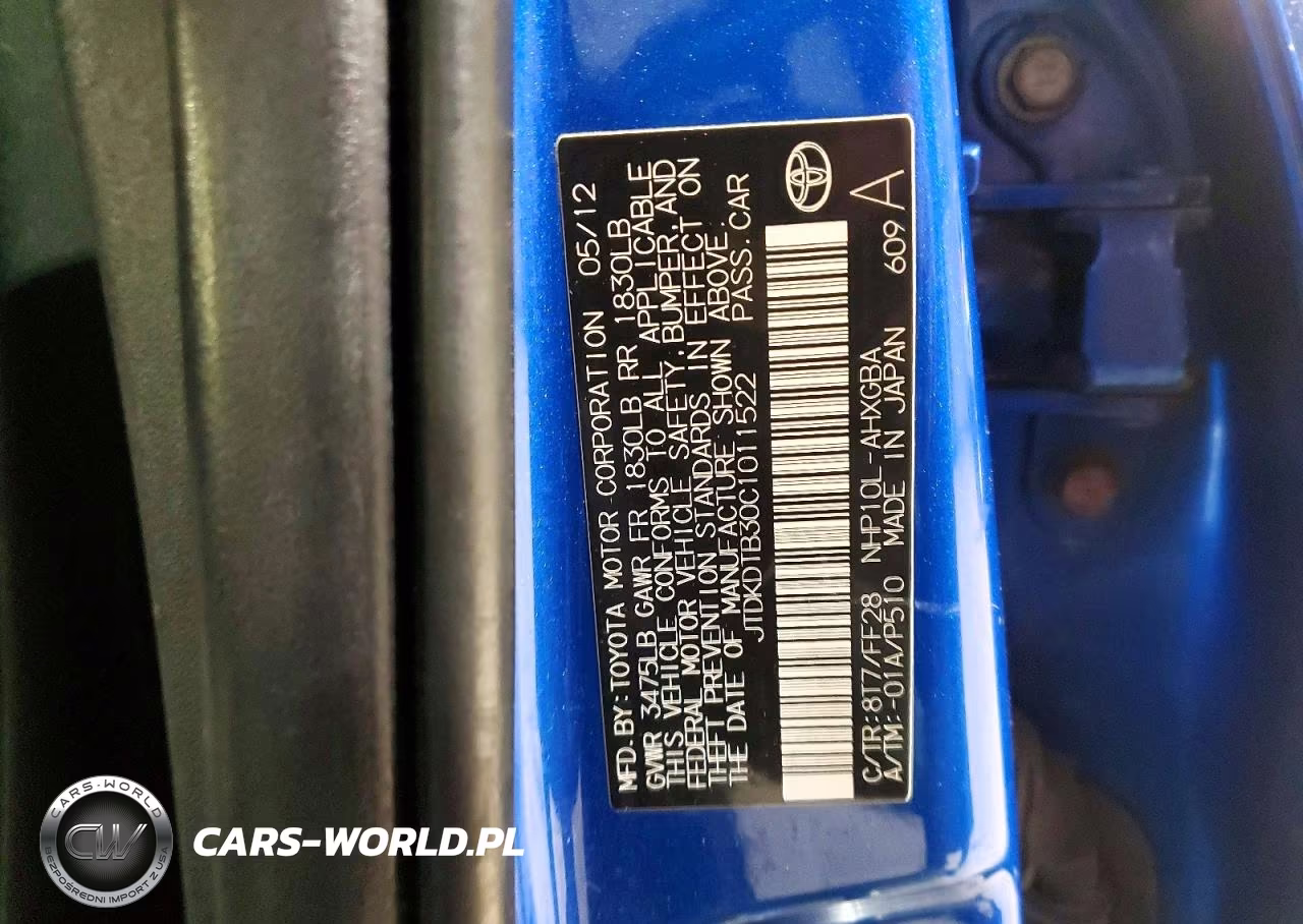 2012 Toyota Prius C Three VIN:JTDKDTB30C1011522 - 13