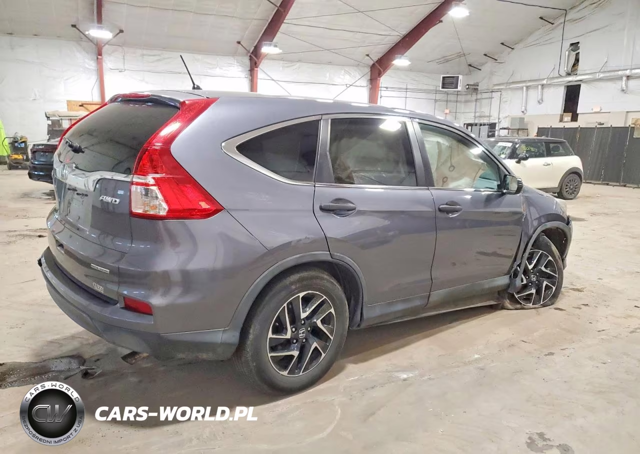 2016 Honda Cr-V Se VIN:5J6RM4H44GL132577 - 3