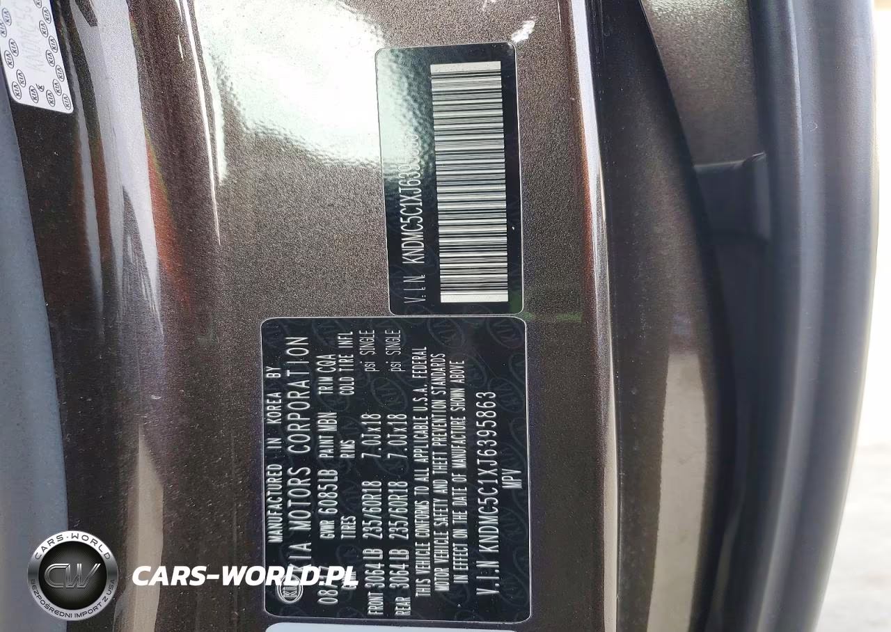 2018 Kia Sedona Ex VIN:KNDMC5C1XJ6395863 - 13